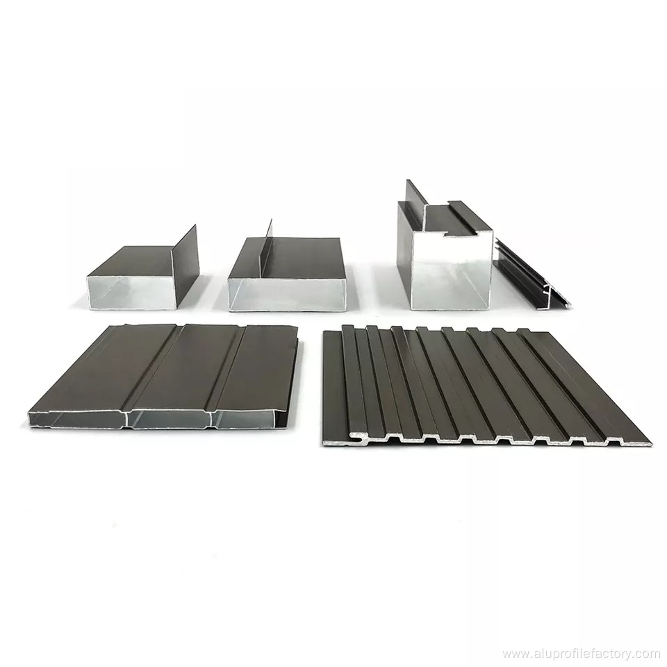 African market standard black series aluminum profiles