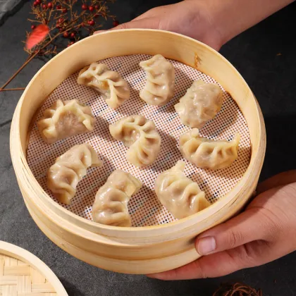 Handmade Cantonese-Style Pork Artisanal Steamed Dumplings