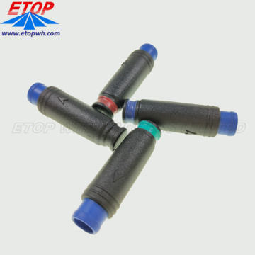 custom colored waterproofing ebike connector cable
