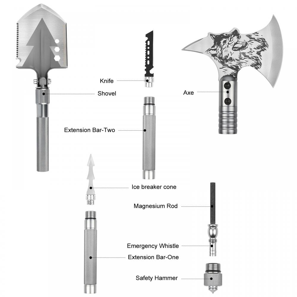 Versatility Metal Shovel