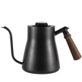 Gooseneck Pour Over Coffee Kettle with Wooden Handle