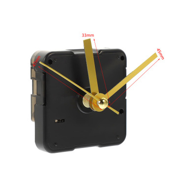 High-Quality DIY Gold Hands Wall Clock Movement Available for Sale