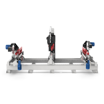 Cnc door jamb sawing and milling machine