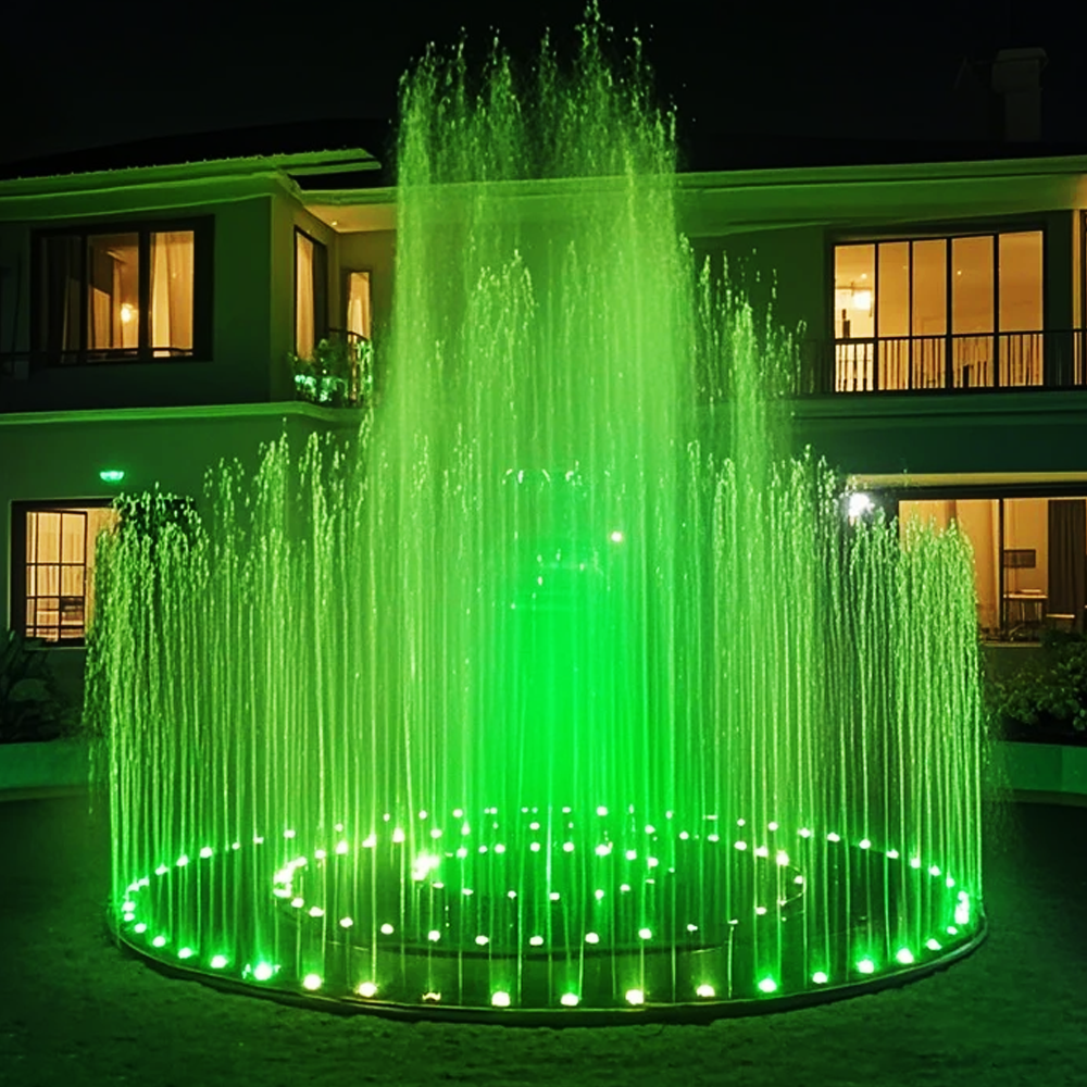 round fountain