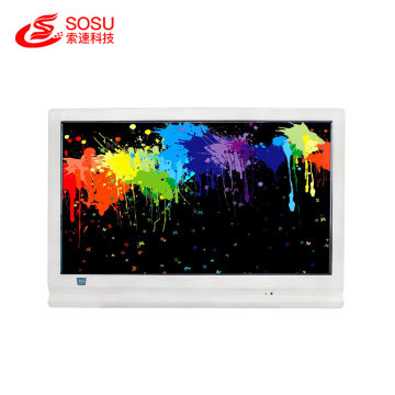 32 inch portable IR touch transparent lcd showcase