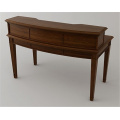 Wood Writing Desk With Hutch