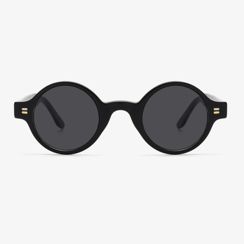 Acetate Sunglasses For Mens Round Black Acetate Sunglasses Manufactory
