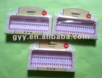 boxes of false eyelashes with glue packing