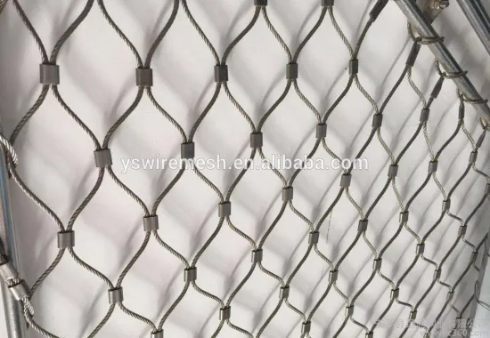YS factory stainless Steel Wire Rope Mesh