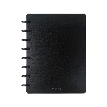 Cuaderno de disco de color sólido de alta calidad personalizable para estudiantes para estudiantes