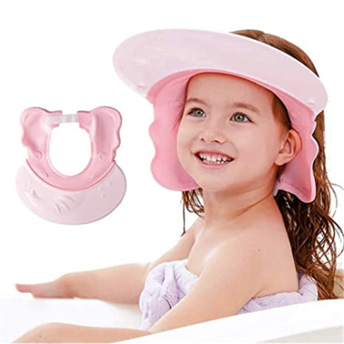 Безопасная козырька душевая шапка младенцев мягкая защита