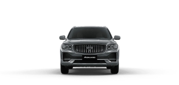 New four-wheel drive petrol car Geely Monjaro silver