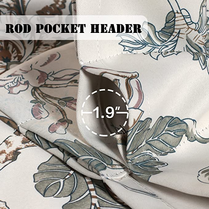 Woven Printed Home Textiles Window Curtain