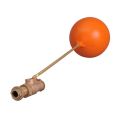 Volt brass ball float valve with plastic ball