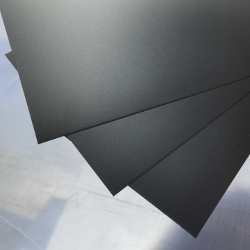 Matt Black PVC Sheet For Insulation