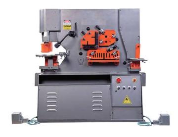 Hydraulic punching and shearing machine