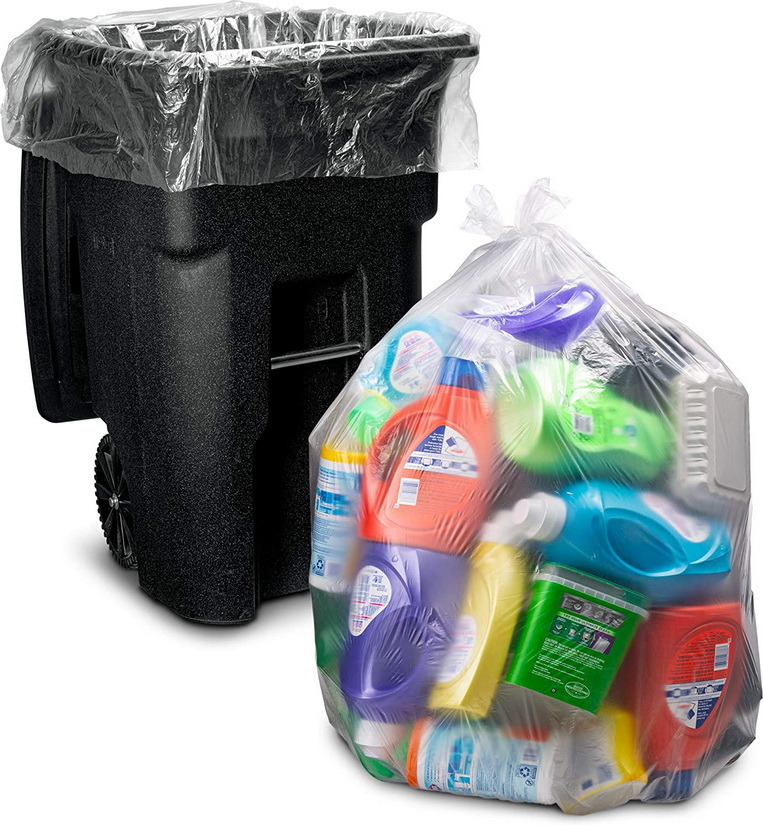 Heavy Duty Plastic Construction Tall Kitchen Trash Bag