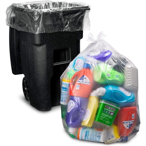 Heavy Duty Plastic Construction Tall Kitchen Trash Bag