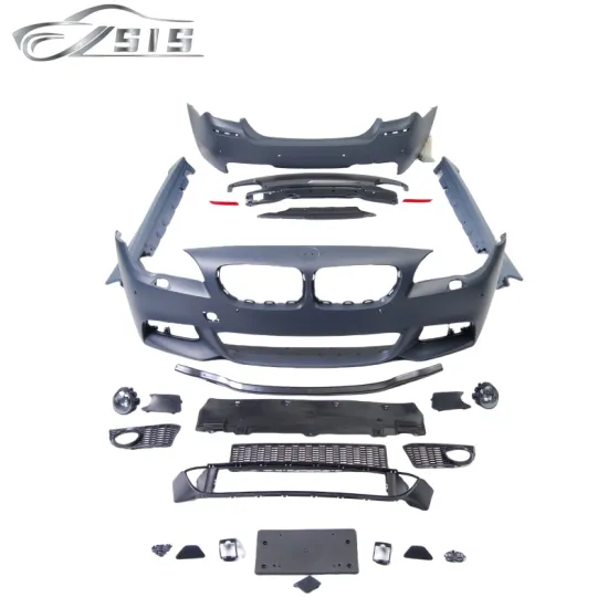 PP Plastic Bumpers F10 Body Kits for 5 Series F10 2010-2017 - F10 M Sport Style