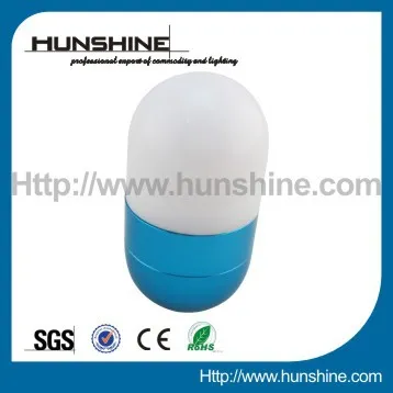 aluminum alloy small round led light with battery