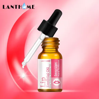 Natural Lip Serum: Full Lip Transparent Moisturizing Lip Gloss Oil