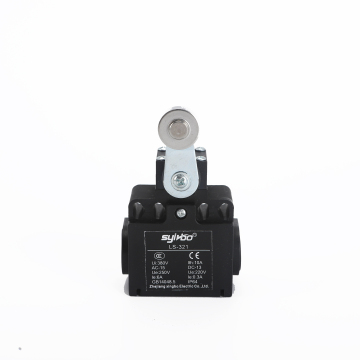 XCK-T 4 Terminal DPST 2 Holes Roller Pushbutton Enclosed Limit Switch LS-321