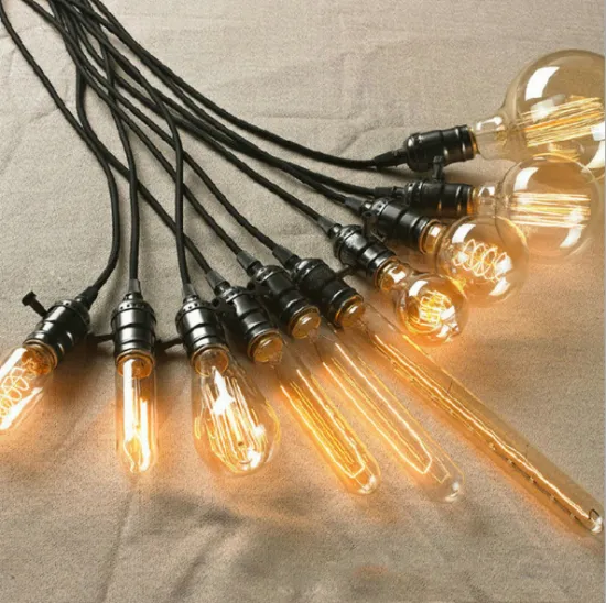 Tungsten Lamp Incandescent Bulbs - Vintage Edison Bulb ST64 T45 A19 G80 C35