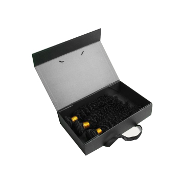 Magnetic Wig Packaging: Foldable Storage Box for Wigs