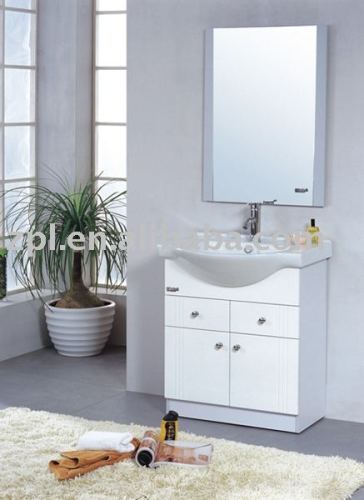 Solid Wood Bathroom Cabinet M003