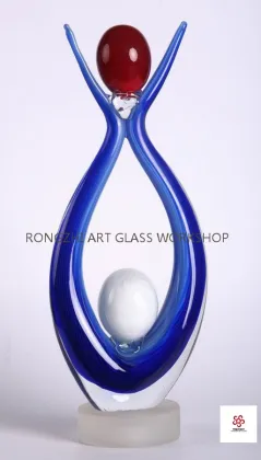 Hope and Good Wishes Art Glass Sculpture