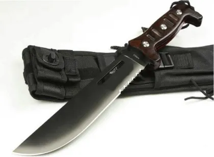 Udtek00182 OEM Extrema Ratio Drug Lord Camping Tactical Machete Survival Knife