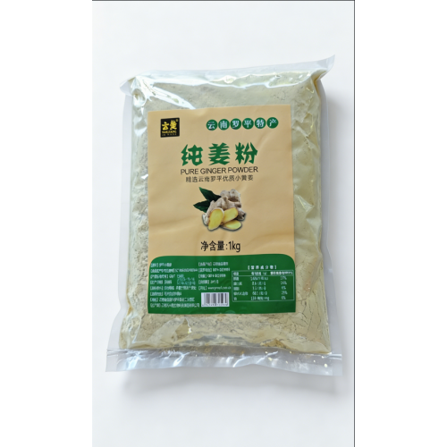 Bolsa de 1kg de jengibre puro en polvo