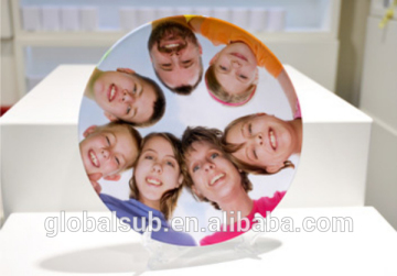 Photo printing Sublimation Plate Gift Idea For Family Friend