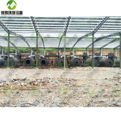 New Technology Fully Automatic Scrap Tyre Pyrolysis Plant