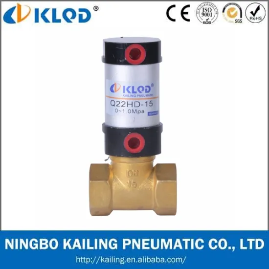 Q22HD Type Pneumatic Piston Control Valve For Liquid And Gas