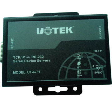 Serial Device Servers Iron Cover One-port Rs-232 To Ethernet Server