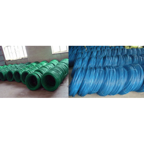 High Zinc Coated PVC Wire Colorful PVC Coated Galvanized Wire with Best Price Manufactory