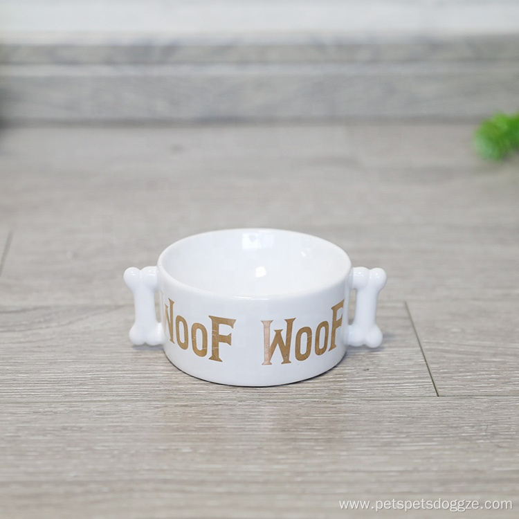 Hot Sale Lovely Ceramic Dog Bowl for Dogs