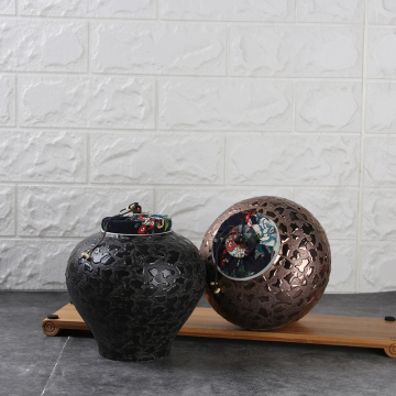 China Ceramic Glazed Jars - Porcelain Tea Canisters & Candle Jars with Low MOQ