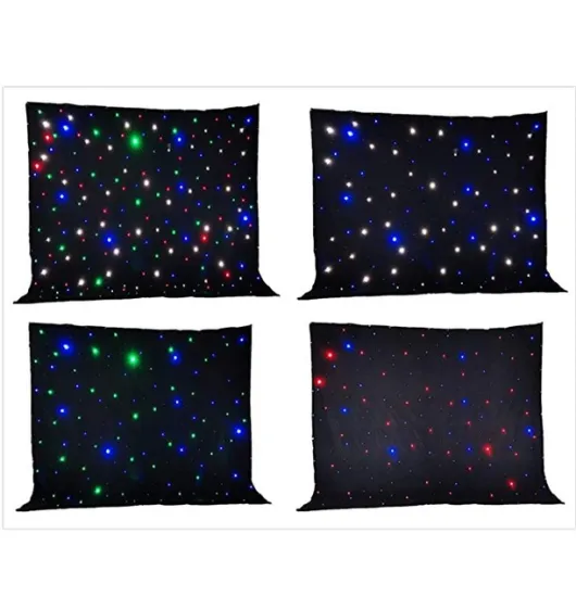 RGBW LED DJ Lights with DMX512 Sound Control for Party & Club Lighting