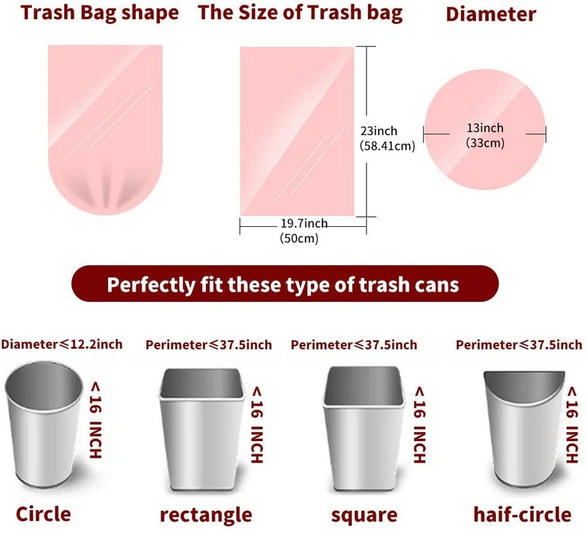 Transparent Heavy Duty Trash Bags Home Depot Bin Liners
