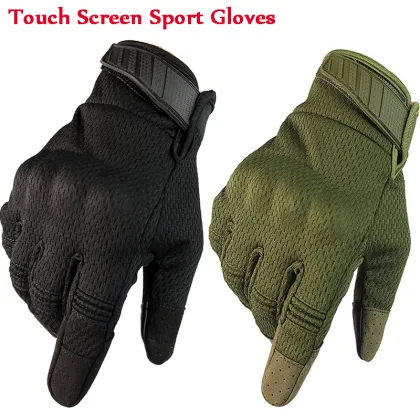 Breathable Full Finger Sport Gloves Hunting Airsoft Tactical Military Army Gloves Touch Screen Gloves Winter Gloves