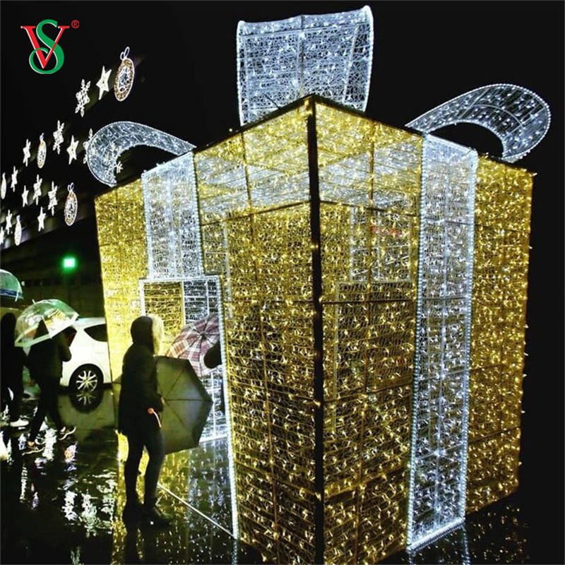 Holiday Gift Box - Inspired Outdoor Decorative Lights