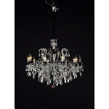 antique crystal pendant lamp