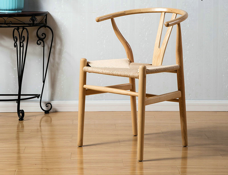 Wegner Wishbone Stoel Solid Wood Dining Chair