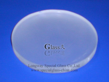 frost round lens,grind lens, glass lens