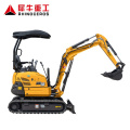 Garden Construction Mini Excavator 1.7ton Micro Small Digge XN18 for Sale Cheap Factory Price With Hydraulic Pilot