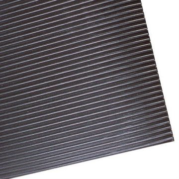 fine ribbed rubber mat/rubber mat