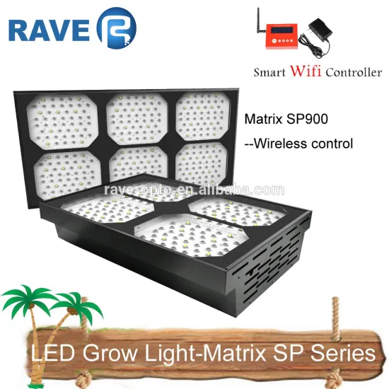 Daisy-chain System LED Plant Grow Light Panel with Timer for Indoor Hydroponics