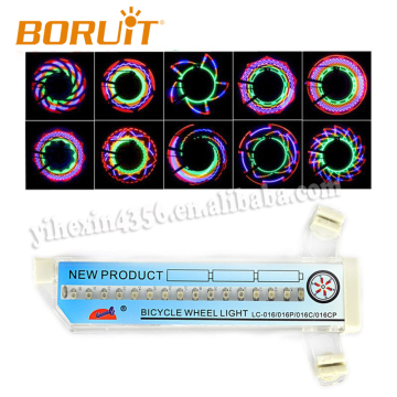 32 kinds Pattern LED Bike Wheel Light